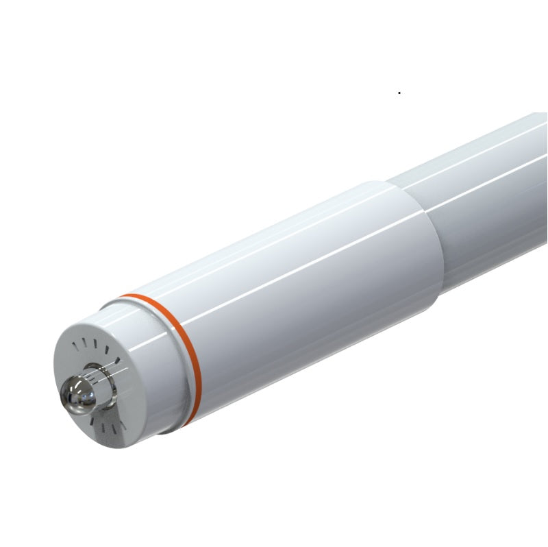 Keystone Technologies KT-LED40T8-96G DLC Listed 40 Watt 8FT LED Glass Construction Direct Drive Linear Tube Lamp Single Pin Base