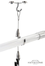 Keystone KT-SH-6L-CABLE-KIT Cable Mounting Accessory for Sign Hero LED lamps, 1– 6 Lamp Application