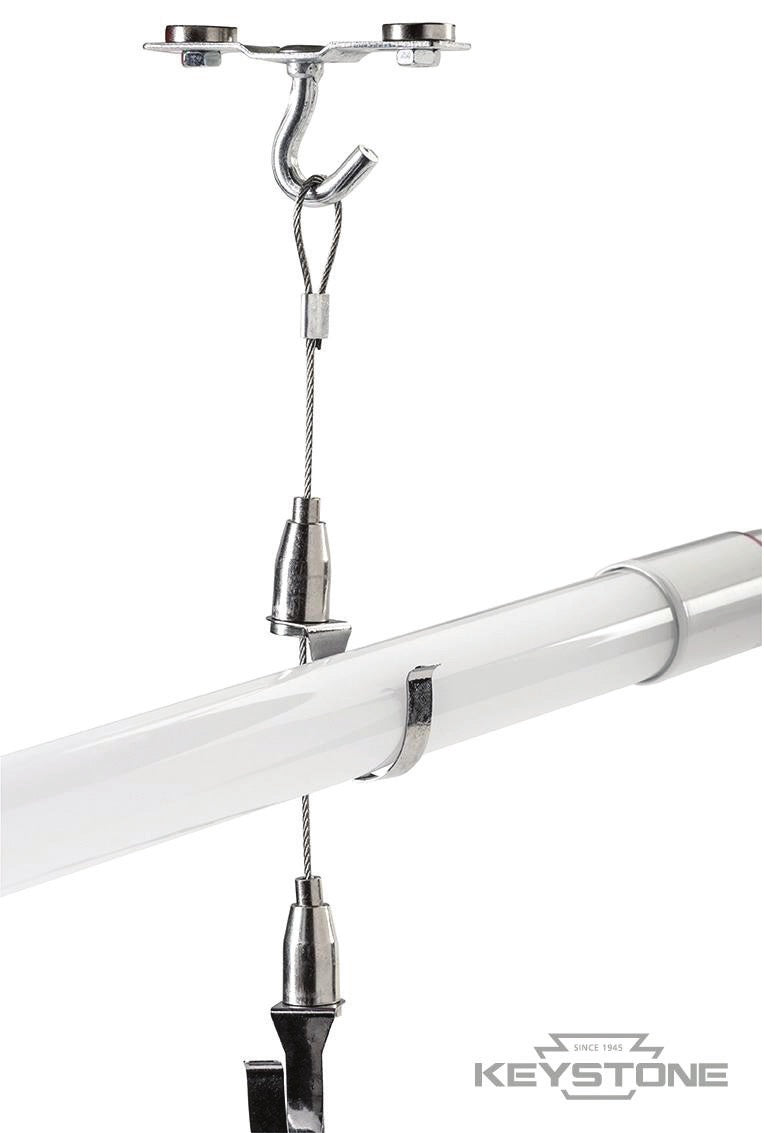 Keystone KT-SH-6L-CABLE-KIT Cable Mounting Accessory for Sign Hero LED lamps, 1– 6 Lamp Application