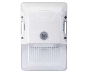 Keystone KT-WPLED20-S1-8CSB-VDIM-W DLC Listed 20 Watt Color Selectable Small Non-Cutoff LED Wall Pack Fixture Replaces 50-70W MH