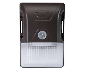 Keystone KT-WPLED20-S1-8CSB-VDIM DLC Listed 20 Watt Color Selectable Small Non-Cutoff LED Wall Pack Fixture Replaces 50-70W MH