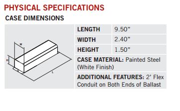 Keystone KT-EMRG-750-CFL4 CFL Emergency Ballast 750 Lumen 4 Pin CFL - 1