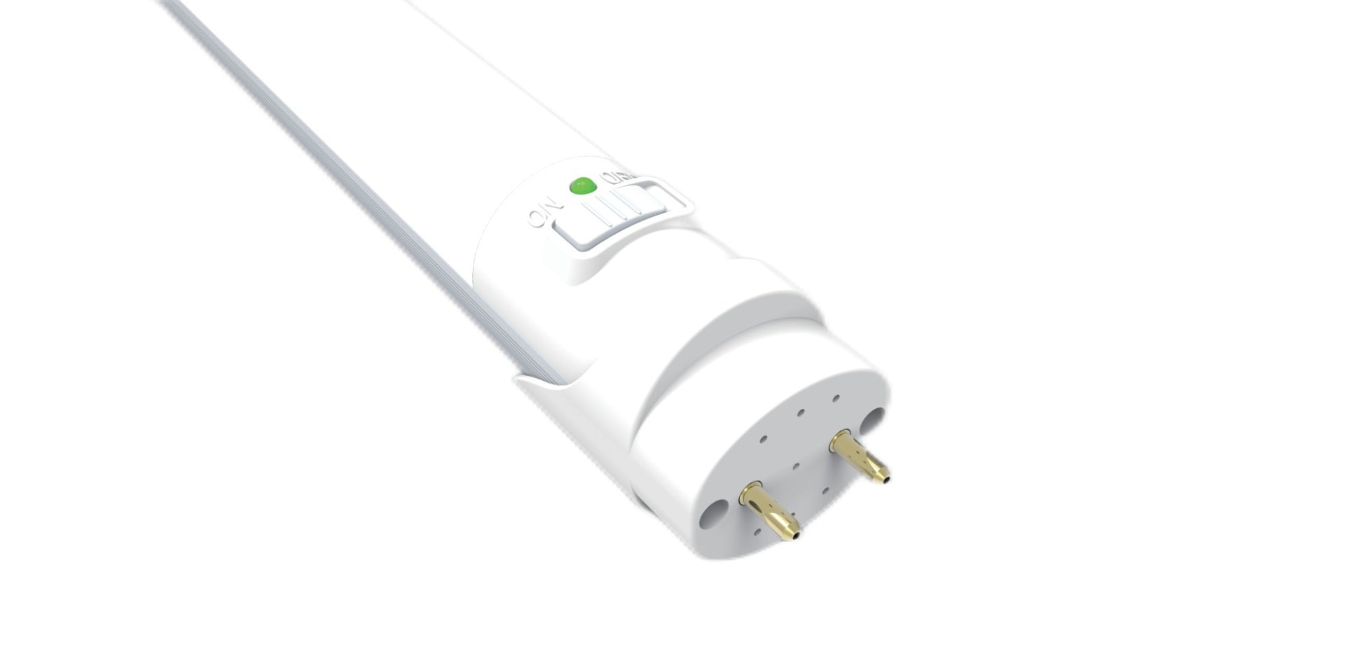 Topstar L48T8-17P-P2-EM DLC Listed 17W 4ft LED T8 Bypass Tube – Single-Ended, Emergency Backup