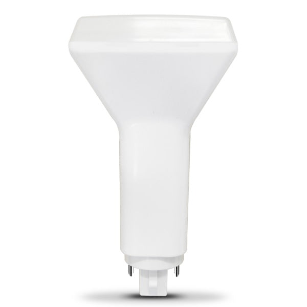 Eiko L9.5WPLC/A/UD/G24Q/V DLC Listed 9.5-Watt Type A LED 4-Pin PL Vertical Lamp Dimmable G24D Replaces 26W CFL