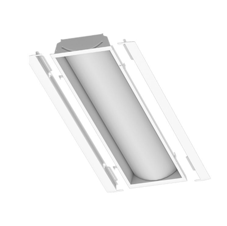 ILP LANCE Series DLC Listed 1x4 LED Volumetric Troffer Retrofit Kit Dimmable 4000K