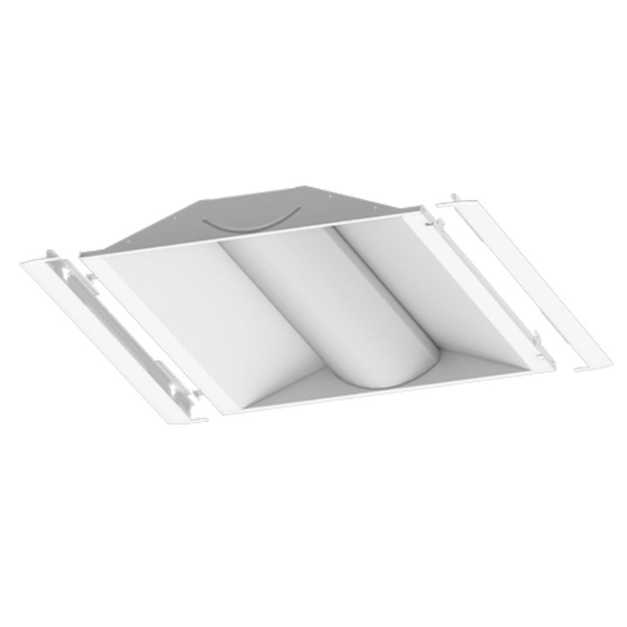 ILP LANCE Series DLC Listed 2x2 LED Volumetric Troffer Retrofit Kit Dimmable 4000K