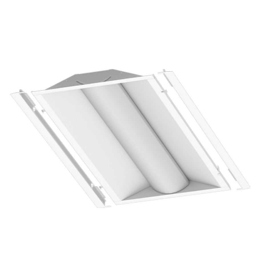 ILP LANCE Series DLC Listed 2x4 LED Volumetric Troffer Retrofit Kit Dimmable 4000K