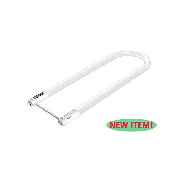 ESPEN Technology LB48T8U6/8T/13P-AB UniFlex Series DLC Listed LED 13 Watt 24-Inch Color Selectable U-Bent Type A+B Hybrid T8 Ballast Compatible Linear Tube Lamp Dimmable