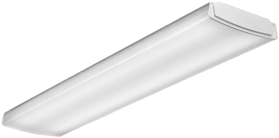 Lithonia Lighting LBL4 41 Watt 4 ft White LED Low Profile Wraparound Ceiling Fixture (Pallet Discount Available)