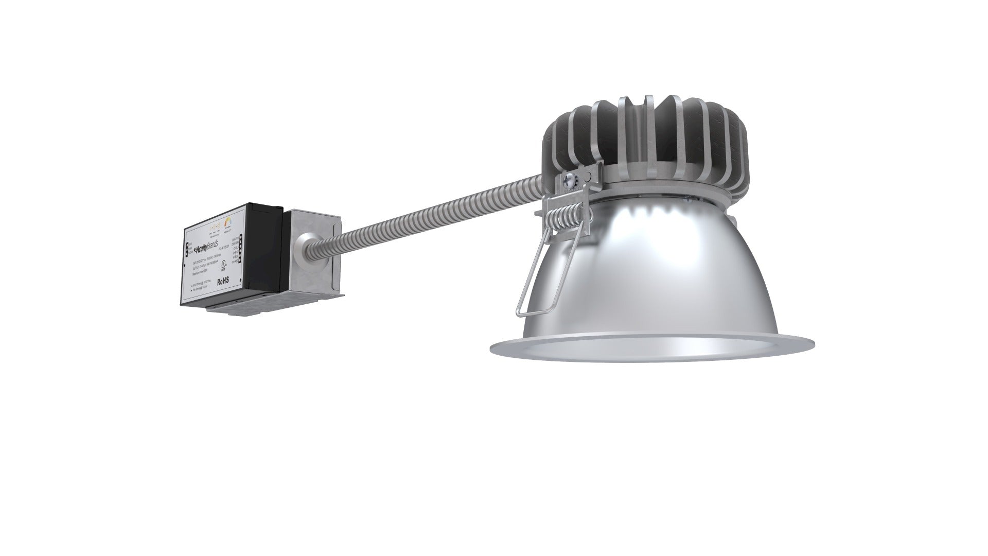 Lithonia Lighting LBR4 ALO2 SWW1 AR LSS MWD MVOLT UGZ QDS 4 Inch LED Round Retrofit Downlight Switchable CCT and Lumens - 4