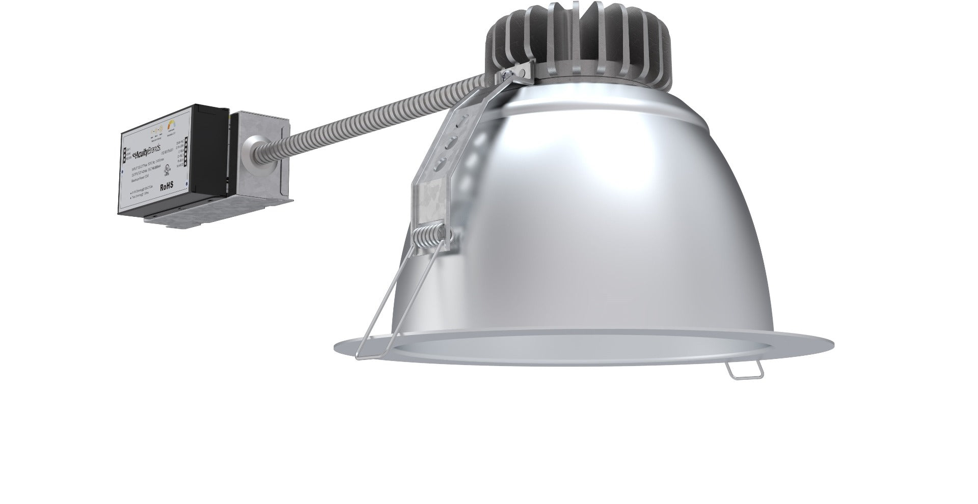 Lithonia Lighting LBR8 ALO2 SWW1 AR LSS MWD MVOLT UGZ QDS 8 Inch LED Round Retrofit Downlight Switchable CCT and Lumens 0