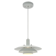 Westgate LCFL-MCT5-WH Color Selectable 10-Watt LED Modern Designer Pendant Light Fixture with TRIAC Dimming