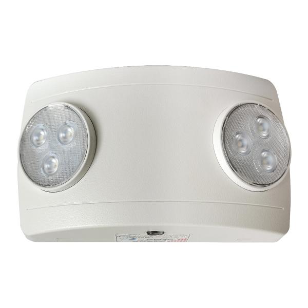 Barron Lighting LED-51 Ultracompact 2 x 1-Watt LED Lamp Emergency Lighting Unit with Wide Lens