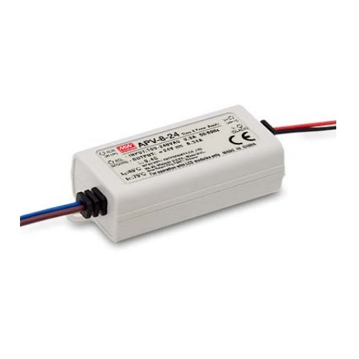American Lighting LED-DR8 Class 2 Rated 8 Watt Constant Voltage Hardwire Driver 100-240V AC