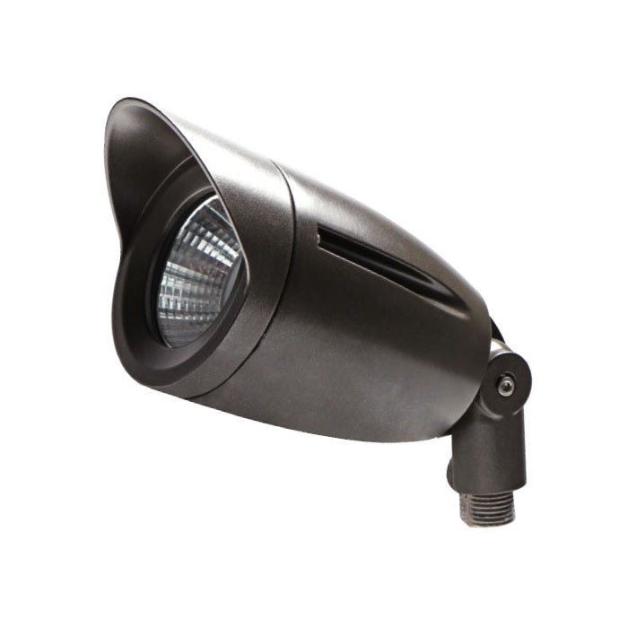 NaturaLED LED-FXBFS10/40D DLC Listed 10 Watt LED Bullet Flood Light Fixture - 100W Equivalent