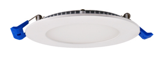 Lotus LED LED-S9W-3K-WH 9-Watt 4-Inch Ultra Slim LED Round Recessed Downlight 3000K Triac Dimming - 1