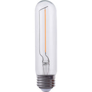 Eiko LED2.5WT10/FIL/827-DIM-G7 2.5 Watt T10 LED Advantage Filament Decorative Lamp 2700K Dimmable E26 Base