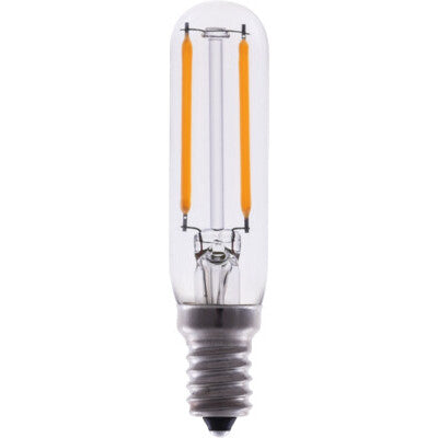 Eiko LED2WT6E12/FIL/827-DIM-G7 2 Watt T6 LED Advantage Filament Decorative Lamp 2700K Dimmable E12 Base