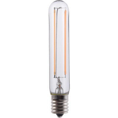 Eiko LED4.5WT6.5E17/FIL/827-DIM-G7 4.5 Watt T6.5 LED Advantage Filament Decorative Lamp 2700K Dimmable E17 Base