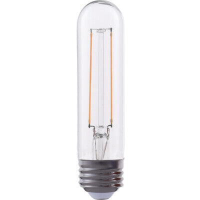 Eiko LED4WT10/FIL/827-DIM-G7 4 Watt T10 LED Advantage Filament Decorative Lamp 2700K Dimmable E26 Base