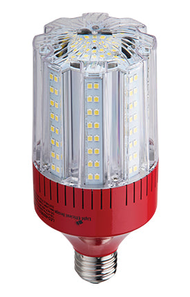Light Efficient Design LED-8929E57-HAZ 24 Watt LED Hazardous Post Top Retrofit Lamp E26 Replaces 150W HID - 2