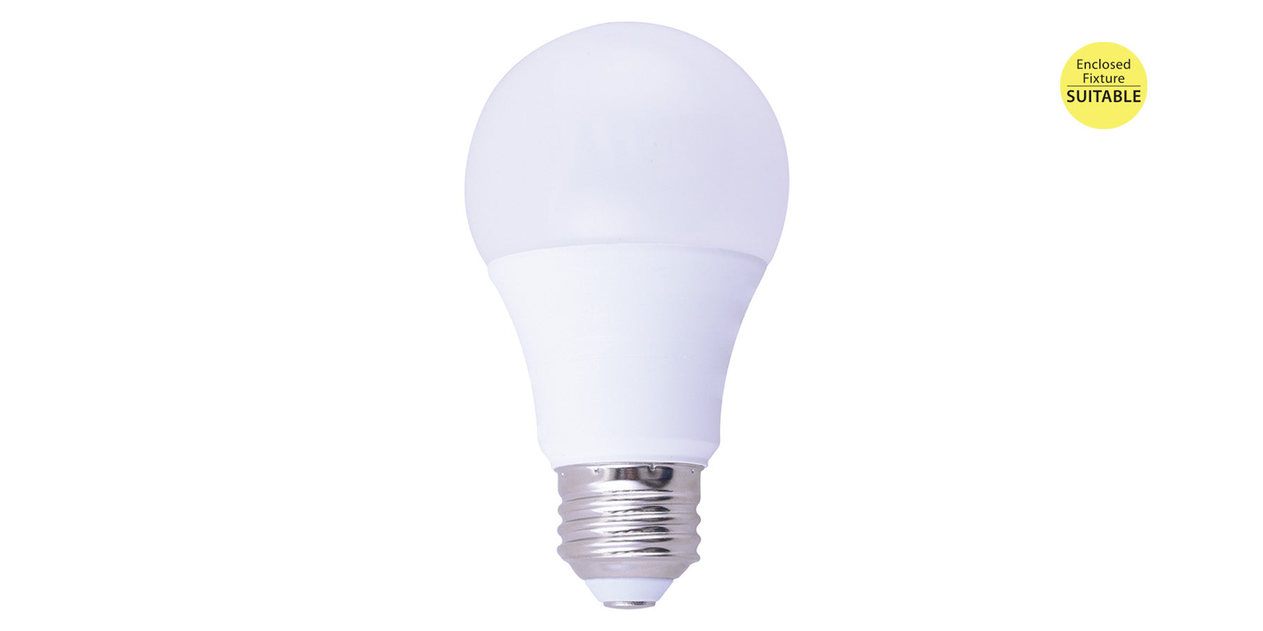 NaturaLED LED9A19/EC/81L/9 9-Watt LED A19 Enclosed Fixture Lamp Dimmable