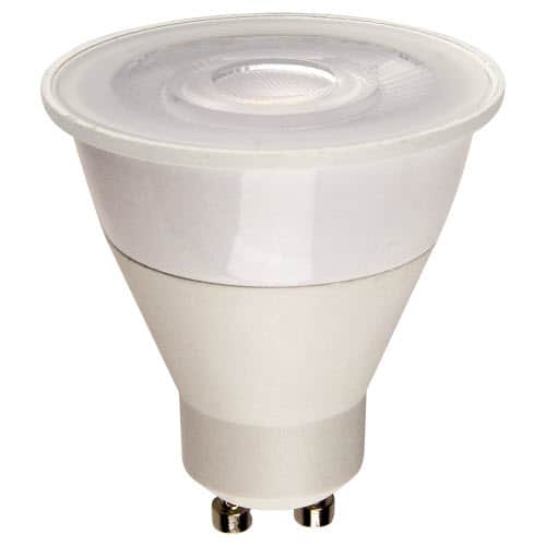 TCP Lighting LED7MR16GU1041KNFL 5.5-Watt GU10 Base MR16 LED Lamp 4100K 20 Degree Dimmable Replaces 50W Incandescent