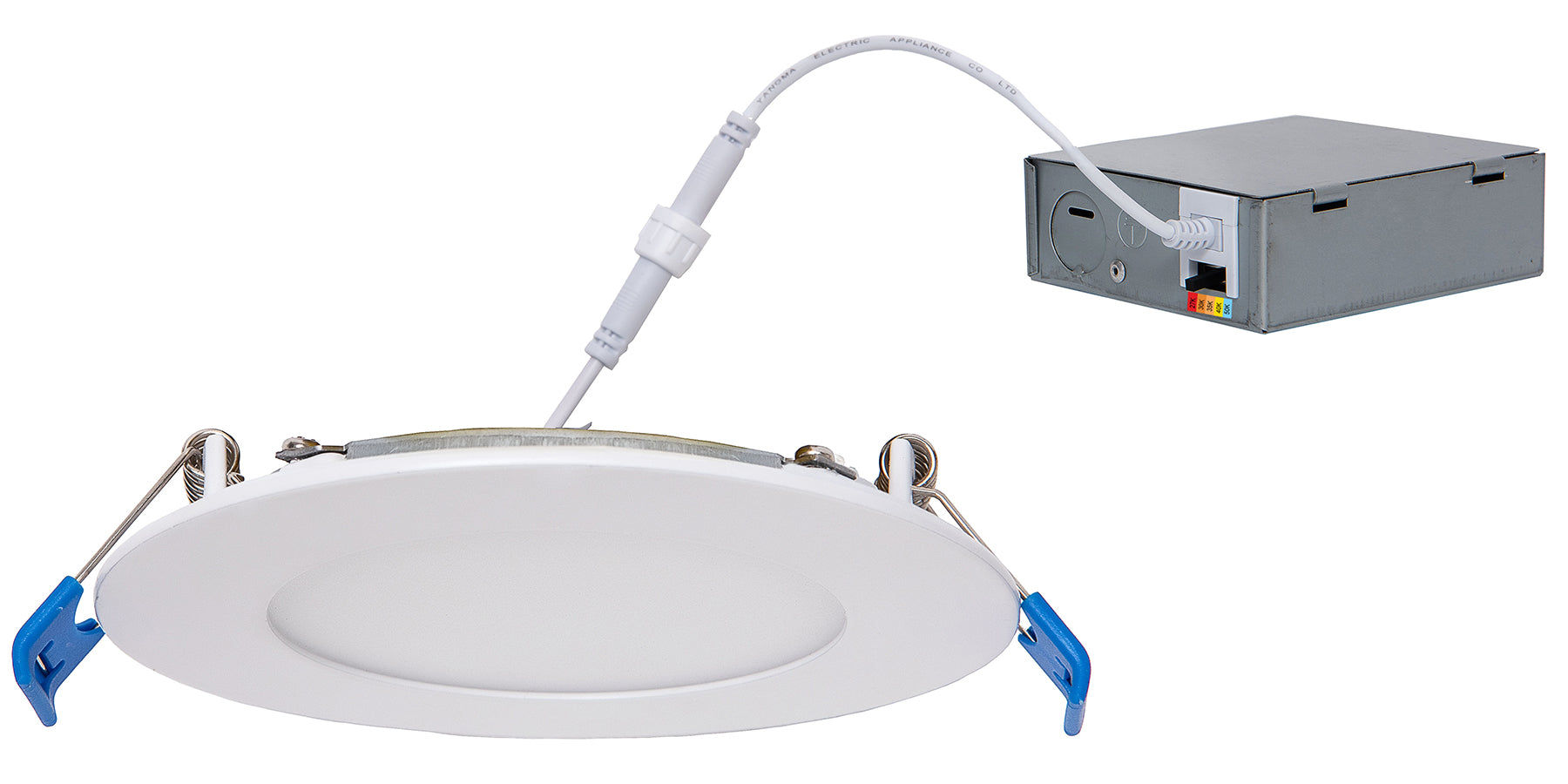 NaturaLED LED4DLR-65L9CCT5 Color Selectable 10-Watt LED 4-Inch Round Ultra Slim Disk Downlight Fixture Dimmable 60W Equivalent