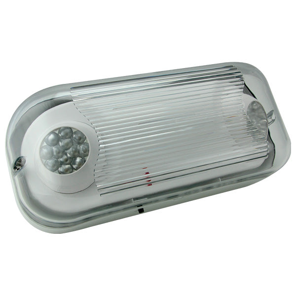 Barron Lighting LEM54-N4 2-LED Lamps Thermoplastic High Impact Emergency Light Fixture