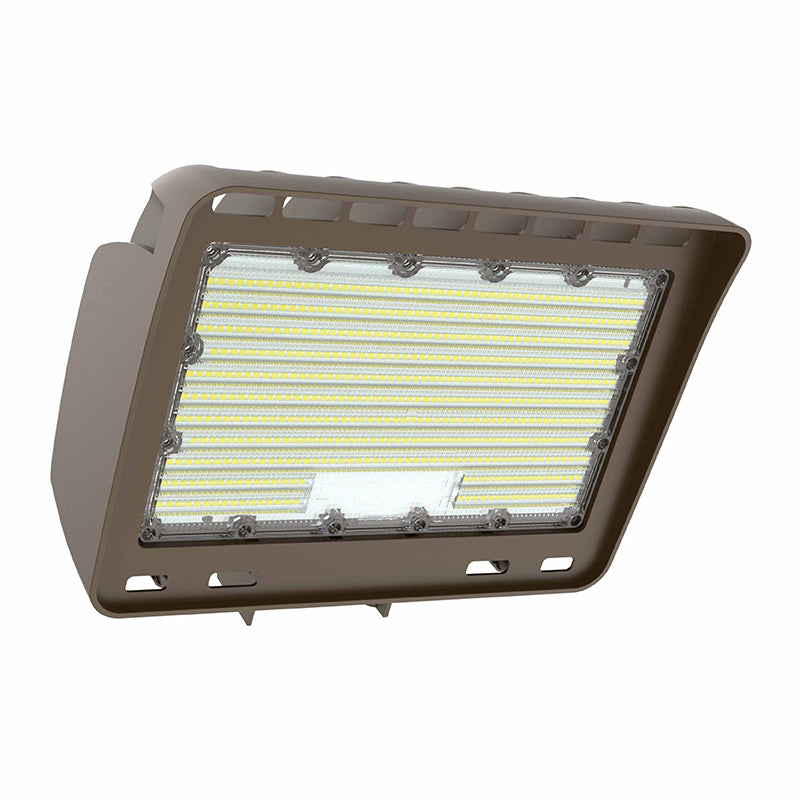 Westgate LF4PRO-50-150W-MCTP DLC Listed LED Architectural Round-Back Flood/Area Light Fixture Dimmable with Adjustable Power and Color