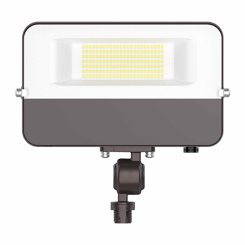 Westgate LFE-50W-MCT-KN DLC Listed LFE Series 50 Watt Compact Flood Light with Adjustable Color and 1/2-Inch Knuckle Mount