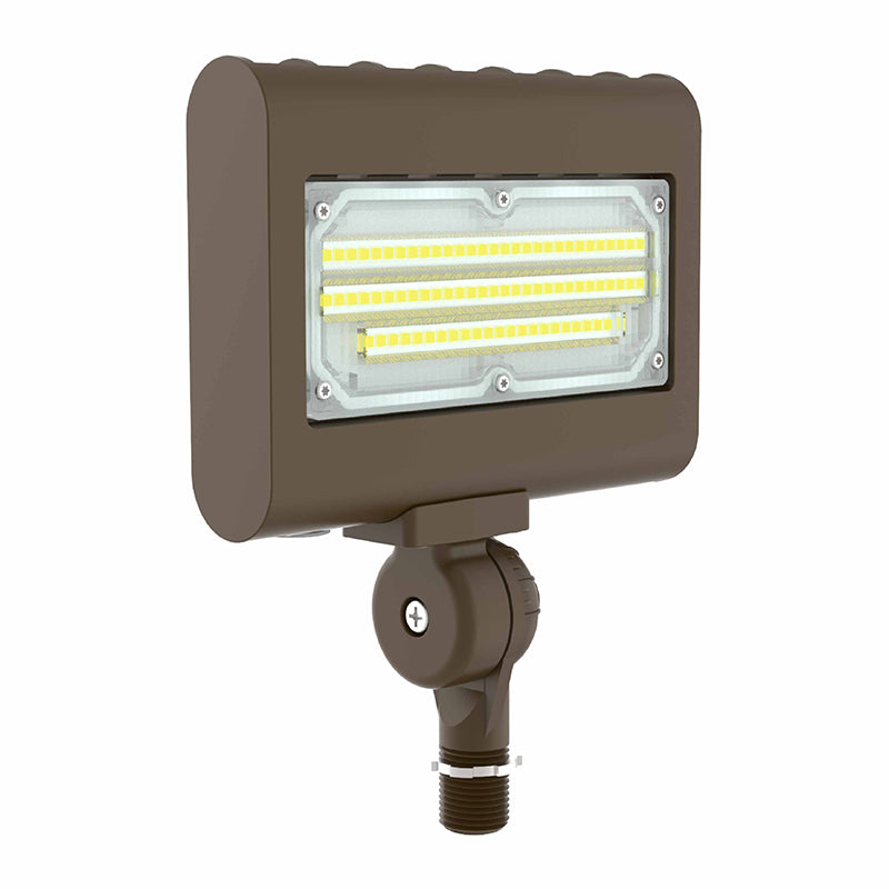 Westgate LFX-SM Series DLC Listed X-Gen Series 10W/15W/20W/30W Power Adjustable Small Flood Light Dimmable with Knuckle Mount