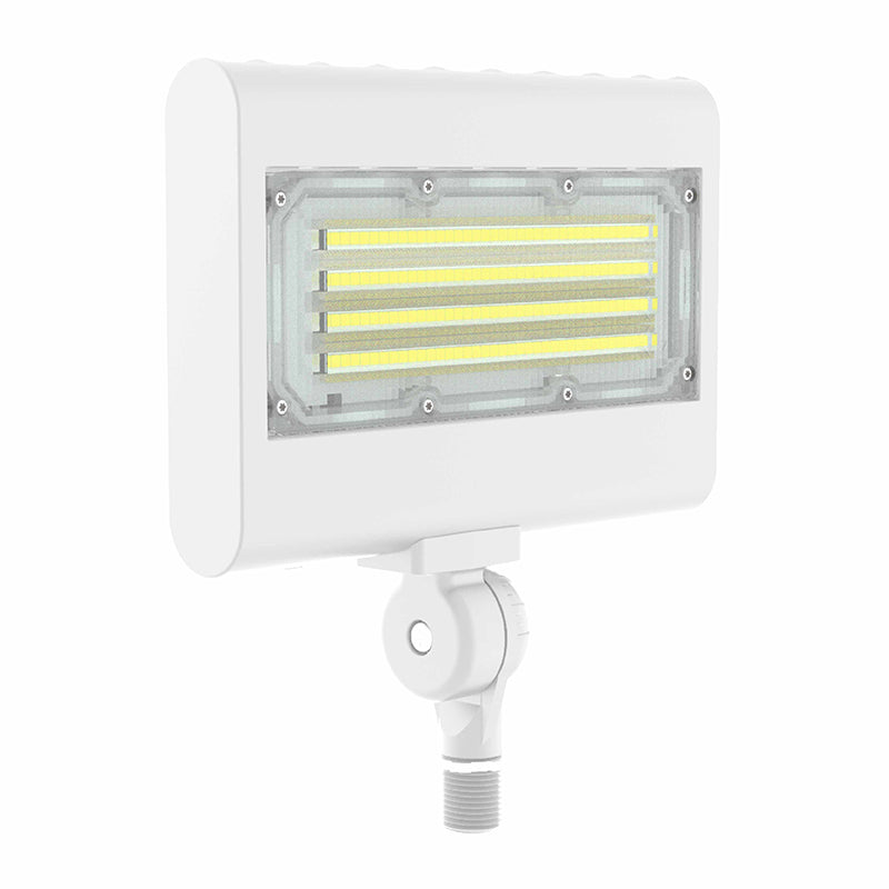 Westgate LFX-SM-MCTP DLC Listed Small Flood Light Knuckle Mount Fixture Dimmable - White