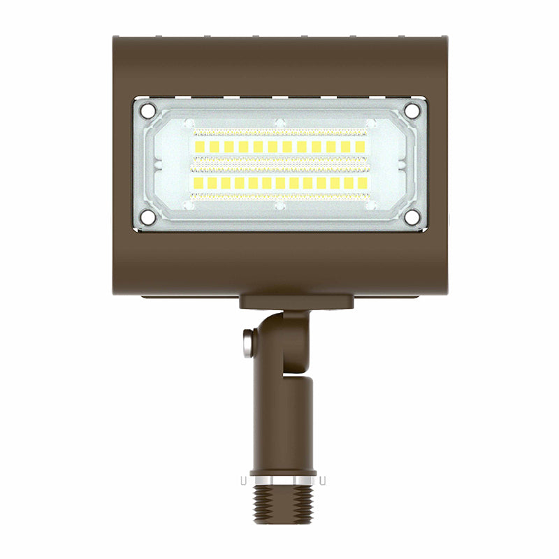 Westgate LFX-XS DLC Listed 15 Watt LED Extra Small Flood Light Fixture Dimmable with Knuckle Mount