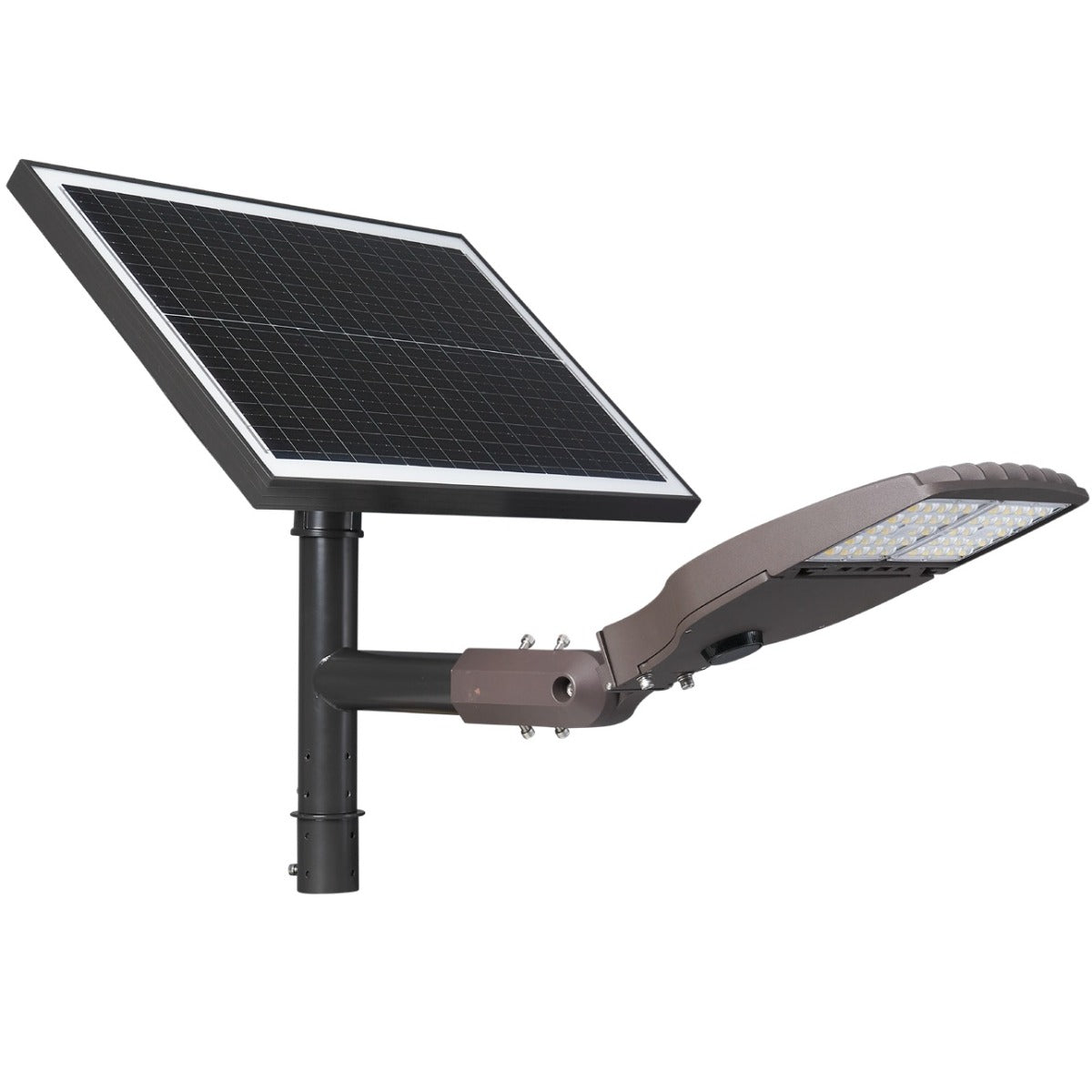 Light Efficient Design SL-SAL-60L-FC-T3-BK-G3 Solera FlexColor Off-Grid Solar Area Light Replaces 250W HID