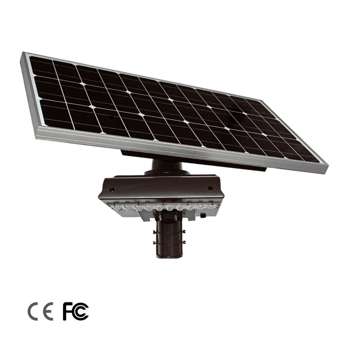 Light Efficient Design SL-SAL-OG-30W-40K-SF-BK-G2 LED Solar Off-Grid Area Light Dimmable Replaces 250W HID