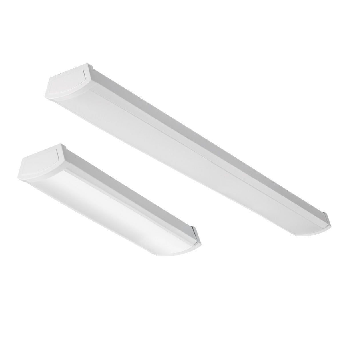 Lithonia Lighting FMLWL Series LED Wraparound Linear Flush Mount Ceiling Light Fixture