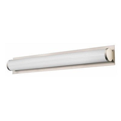 Lithonia Lighting FMVTRL 24IN MVOLT 30K 90CRI BN M4 Traditional Round 2 Foot Brushed Nickel 3K LED Vanity Light Fixture