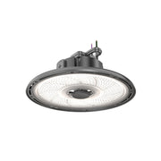 Lithonia Lighting REBL ALO13 Lumen Adjustable Switchable White LED 12-Inch Round High Bay Light Fixture Dimmable - Black