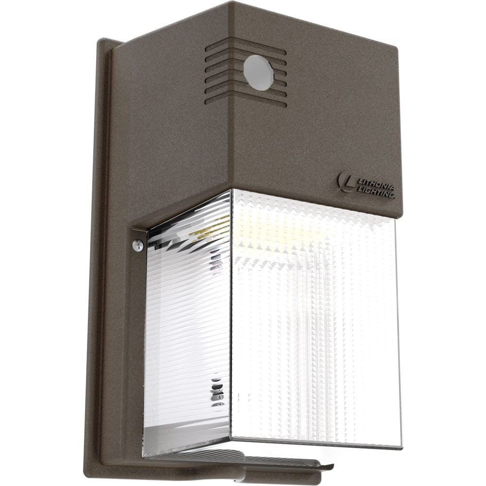 Lithonia Lighting TWS LED ALO SWW2 MVOLT PE DDB M2 Lumen Adjustable and Color Switchable Dusk to Dawn LED Mini Wall Pack Light Fixture Dimmable