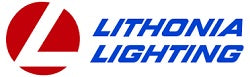 Lithonia Logo Lithonia Lighting LHQM-LED-R-M6 Two-Lamp Quantum LED White Exit Sign Emergency Combo Unit with LED Heads Red Stencil
