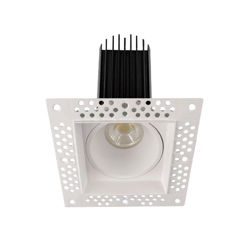 Lotus LED-2-S15W-T 2-Inch Trimless Recessed 15-Watt LED High Output Downlight TRIAC Dimming - 2
