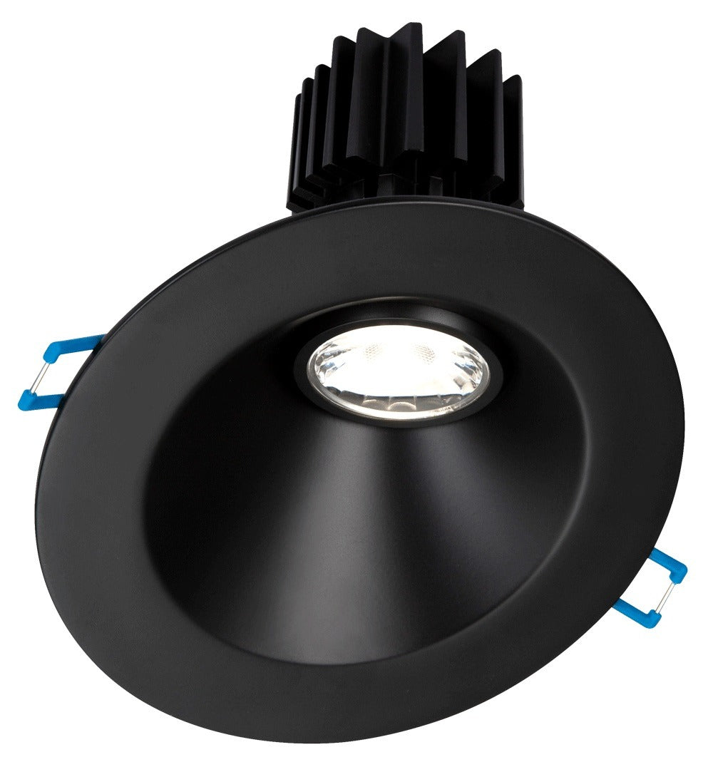 Lotus LRG3-5CCT-HO-4RSL-BK 4-Inch 5 CCT Select 11-Watt High Output LED Round Sloped Regressed Gimbal Light Fixture Dimmable Replaces 90W Halogen