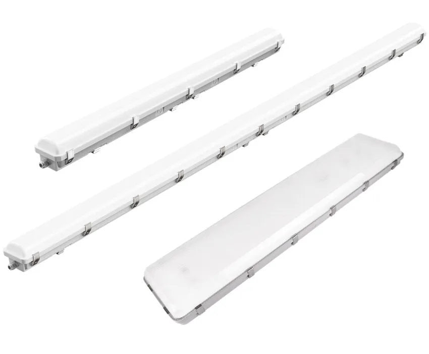 LouversLED LI-ADVes Advantage Economy Selectable LED Vapor Tight Light Fixture Dimmable
