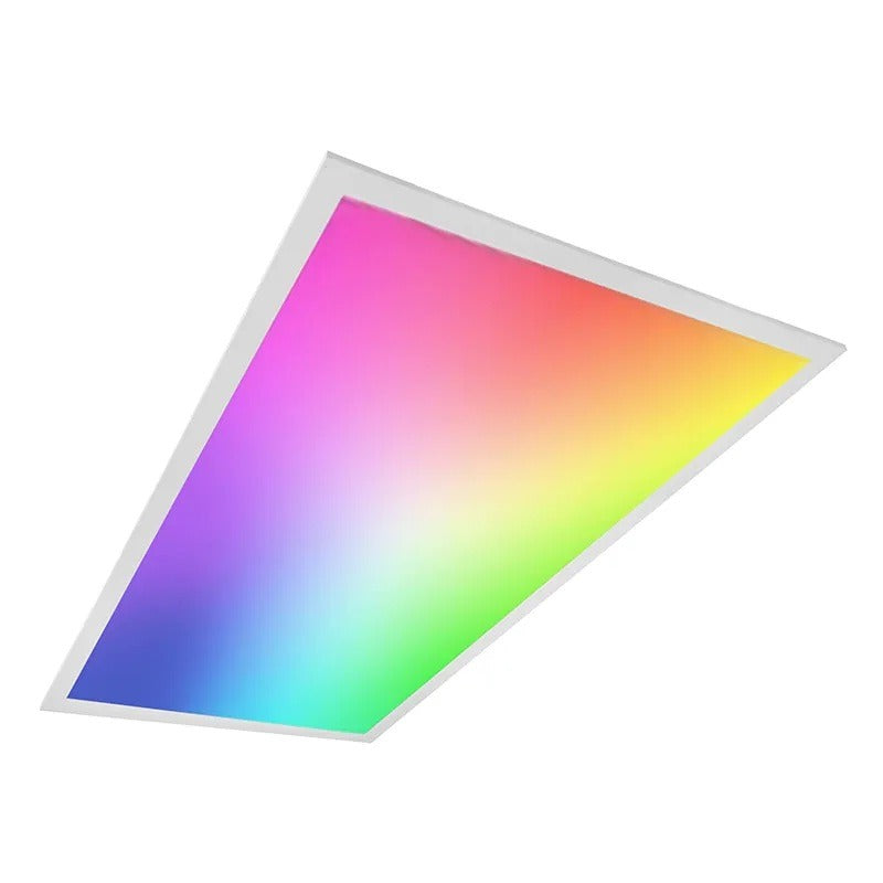 Westgate LPNG-2X4-RGBW LED Indoor Commercial Backlit Panel Light Fixture Controlled via Remote or Westgate App