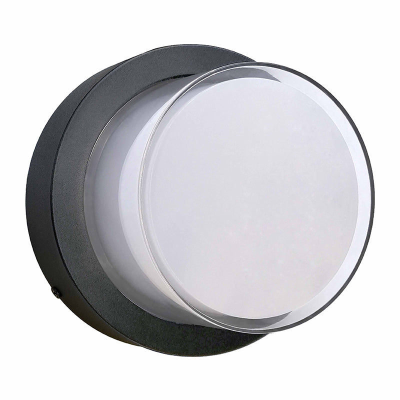 Westgate LRS-E-MCT-C90 12 Watt LED Architectural Indoor-Outdoor Wall Light Fixture with Double-Walled Lens 0