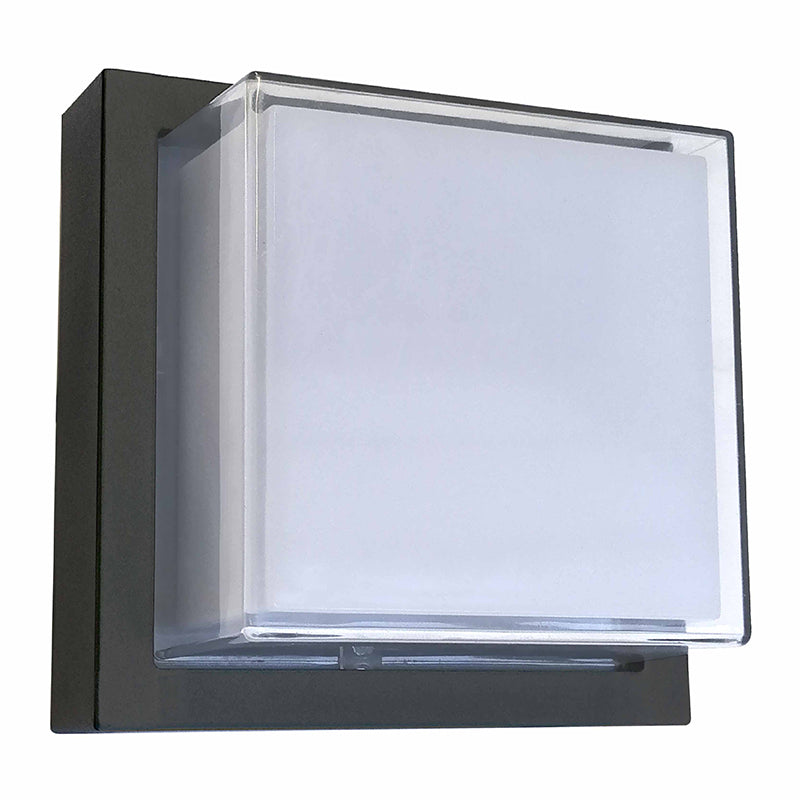 Westgate LRS-G-MCT-C90 12 Watt LED Architectural Indoor-Outdoor Square Non-Cutoff Wall Pack Fixture with Adjustable Color