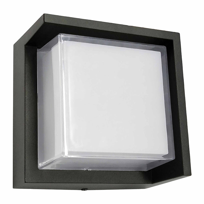 Westgate LRS-H-MCT-C90 12 Watt LED Architectural Indoor-Outdoor Square Non-Cutoff Wall Pack Fixture with Adjustable Color