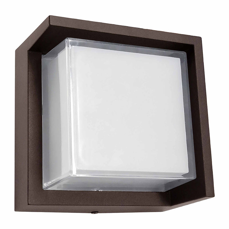 Westgate LRS-H-MCT-C90 12 Watt LED Architectural Indoor-Outdoor Square Non-Cutoff Wall Pack Fixture with Adjustable Color