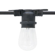 American Lighting LS-M-24 Non-Suspended E26 Base Commercial Grade Light String 120V - 25W Max per Socket